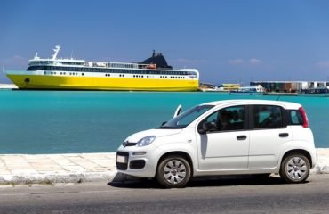 un coche de alquiler en Formentera