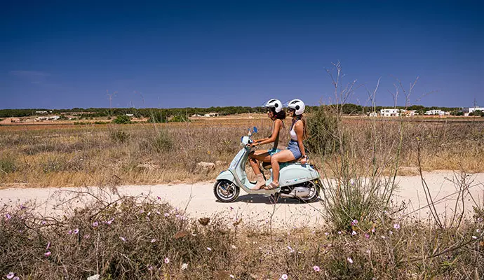 ruta en moto
